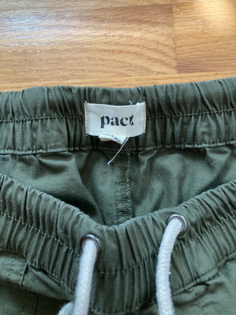 W's Pact Organic Daily Twill Shorts - Picture 2 of 5
